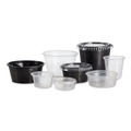 Cups | Dart 325PCBLK 3.25 oz. Conex Complements Portion/Medicine Cups - Black (2500/Carton) image number 0