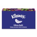 Facial Tissues | Kleenex 54317 Ultra Soft 3-Ply Facial Tissue - White (4/Carton) image number 1