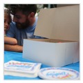Bakery Boxes & Containers | SCT 1505 3 in. x 6 in. x 6 in. Paper Standard One-Piece Non-Window Bakery Boxes - White (250/Carton) image number 3