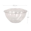 Food Containers & Lids | Eco-Products EP-SB32 32 oz. Renewable and Compostable Salad Bowls with Lids (150/Carton) image number 2