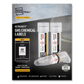 Perforated Roll & Hand Towels | Avery 60518 UltraDuty 0.5 in. x 1.75 in. GHS Chemical Waterproof and UV Resistant Labels - White (1500/Pack) image number 0