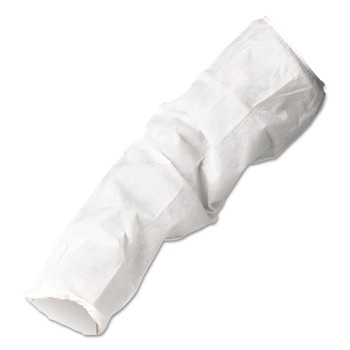 Ansell KCC 36870 A20 MICROFORCE Barrier SMS Fabric Sleeve Protectors - One Size Fits All, White (200/Carton)