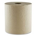 Perforated Roll & Hand Towels | Boardwalk 6700R 8 in. x 700 ft. 1-Ply Hardwound Towel - Kraft (6/Carton) image number 0