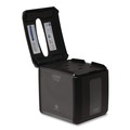 Napkin Dispensers | Georgia-Pacific 54527A Dixie Ultra 7.6 in. x 6.1 in. x 7.2 in. Tabletop Napkin Dispenser - Black image number 2