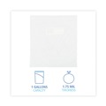 Resealable Bags | Boardwalk BWK1GALBAG 1 Gallon, 10.56 in. x 11 in. LDPE Reclosable Food Storage Bags - Clear (250/Box) image number 3