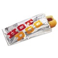 Food & Utility Bags | Bagcraft 300455 "Hot Dog" Label 3.5 in. x 8.5 in. Foil Single-Serve Bags - Silver (1000/Carton) image number 2