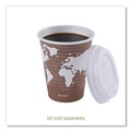 Cups | Eco-Products EP-BHC8-WAPK 8 oz. World Art Renewable and Compostable Hot Cups - Plum (50/Pack) image number 6