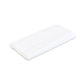 Table Covers & Skirts | Tatco 31108 54 in. x 108 in. Embossed Paper with Plastic Liner Paper Table Cover - White (20/Carton) image number 3