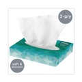 Facial Tissues | Kleenex 21195 2-Ply Facial Tissue Junior Pack - White (80/Carton) image number 2
