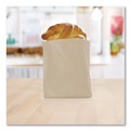 Shopping Bags | Paper Bags & Sacks 14852 8.5 in. x 11 in. Kraft Paper Bags - Brown (2000/Carton) image number 2