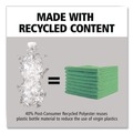 Cleaning Cloths & Wipes | Rubbermaid Commercial 1820578 12 in. x 12 in. Microfiber Cleaning Cloths - Green (24/Pack) image number 8