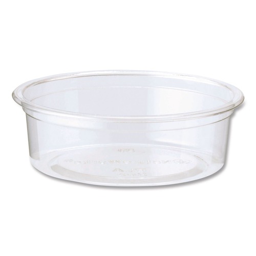 Cups | World Centric CPCS2SF 2 oz PLA Plastic Flat Style Cold Cups - Clear (2000/Carton) image number 0