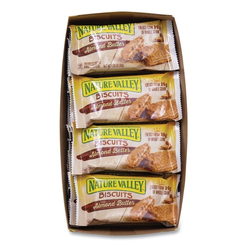 Snacks | Dolcetto OFXSN47879 1.35 oz. Pouch Almond Butter Biscuits (16/Box) image number 0
