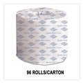 Perforated Roll & Hand Towels | GEN GN999 2-Ply Septic Safe Wrapped Bath Tissue - White (96 Rolls/Carton) image number 7