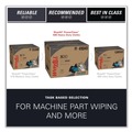Perforated Roll & Hand Towels | WypAll 41041 11.1 in. x 16.8 in. Power Clean X80 Heavy Duty Cloths - Blue (160/Carton) image number 9