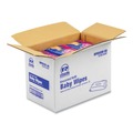 Hand Sanitizing Wipes | AmerCareRoyal RPBWUR-80 8 x 7 Baby Wipes Refill Pack - Unscented/White (960/Carton) image number 3