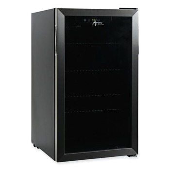 REFRIGERATORS | Alera JC-90VEL-F 3.4 cu-ft. Beverage Cooler - Stainless Steel/Black