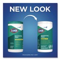 Cleaning Cloths & Wipes | Clorox 15949 7 in. x 8 in. 1-Ply Disinfecting Wipes - Fresh Scent, White image number 3