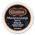 Coffee - Caffeinated | Celestial Seasonings 5000330011 Spice Herb Tea K-Cups - Mandarin Orange (96/Carton) image number 1