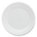 Plates | Dart 6PWCR Concorde 6 in. Diameter Foam Plate - White (1000/Carton) image number 4