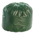 Repro Trash Bags | Stout by Envision G3340E11 Controlled Life-Cycle 33 in. x 40 in. 1.1 mil. 33 Gallon Plastic Trash Bags - Green (40/Box) image number 0