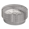 Food Containers & Lids | Handi-Foil 2058-30-500 8 in. 37 oz. Aluminum Container - Silver (500/Carton) image number 1