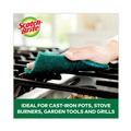 Scouring Pads & Sticks | Scotch-Brite 226-5 3.8 in. x 6 in. Heavy-Duty Scour Pad - Green (5/Carton) image number 5
