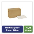 Cleaning Cloths & Wipes | Tork 192123 13.8 x 8.5 Multipurpose Paper Wiper - White (12/Carton) image number 2