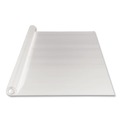 Table Covers & Skirts | Hoffmaster 113000 40 in. x 100 ft. Plastic Roll Tablecover - White (1-Roll) image number 2