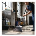 Brooms | Boardwalk 6410-6-BWK 57 in. Length Large Angle Broom - Black image number 5