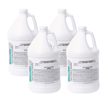 Wexford Labs 211000CT Wex-Cide 128 oz. Bottle Concentrated Disinfecting Cleaner - Nectar Scent (4/Carton)