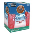 Coffee - Caffeinated | The Original Donut Shop 5000379382 ICED Refreshers K-Cup Pods - Strawberry Acai (20/Box) image number 2