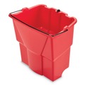 Buckets & Wringers | Rubbermaid Commercial 2064907 WaveBrake 2.0 18 Quart Plastic Dirty Water Bucket - Red image number 0