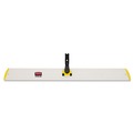 Floor Dusters & Accessories | Rubbermaid Commercial HYGEN FGQ58000YL00 HYGEN 36-1/10 in. Quick Connect Single-Sided Aluminum Wet/Dry Mop Frame - Yellow image number 0