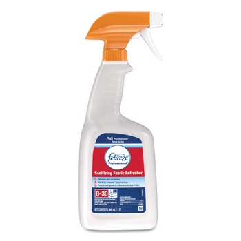 Febreze 07309 32 oz. Spray Bottle Professional Sanitizing Fabric Refresher - Light Scent