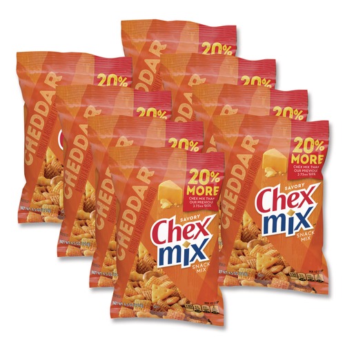 Perforated Roll & Hand Towels | Dolcetto SN21553 Snacks, Cheddar, 4.5 oz Bag, 8/Carton image number 0