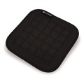 Oven Mitts, Pan Grabbers & Pot Holders | San Jamar SAN UHP77BK 11.5 in. Ultigrip Neoprene Hot Pad - Black image number 0