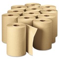 Perforated Roll & Hand Towels | Georgia Pacific Professional 26401 7.88 in. x 350 ft. 1-Ply Pacific Blue Basic Paper Towels - Brown (12 Rolls/Carton) image number 0