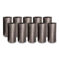 High-Density Trash Bags | GEN H7658UK G 60 gal. 1.6 mil Waste Can Liners - Black (10 Bags/Roll, 10 Rolls/Carton) image number 0