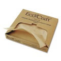 Paper Wraps | Bagcraft 300899 EcoCraft 14 x 14 Grease-Resistant Paper Wraps and Liners - Natural (4000/Carton) image number 0