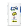 Perforated Roll & Hand Towels | Scott 47617 Rapid-Dissolving Toilet Paper - White (4/Rolls/Pack, 12 Packs/Carton) image number 2
