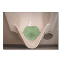 Toilet & Urinal Deodorizers | Boardwalk WCBX-P-010I010I-02-AAS80- 0.11 oz Anti-Splash Urinal Screen - Cucumber Twist Scent/Green (10/Carton) image number 2