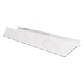 Perforated Roll & Hand Towels | General Supply 8115 1-Ply 10.13 in. x 11 in. C-Fold Towels - White (200/Pack, 12 Packs/Carton) image number 1