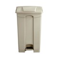 Indoor Waste Receptacles | Safco 9923TN 23 Gallon Large Capacity Plastic Step-On Receptacle - Tan image number 1