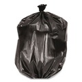 High-Density Trash Bags | GEN H7658UK G 60 gal. 1.6 mil Waste Can Liners - Black (10 Bags/Roll, 10 Rolls/Carton) image number 2