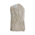 Mop Heads | Boardwalk BWKCM20032 32 oz. 4-Ply Cut-End Cotton Mop Head - White (12/Carton) image number 1