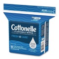 Hand Sanitizing Wipes | Cottonelle 41777 5 in. x 7.25 in. Fresh Care Flushable Cleansing Cloths - White image number 1