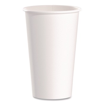JANITORIAL | SOLO 316W-2050 Paper Hot Cups 16 oz White 50/Pack