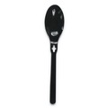 Disposable Spoons | Wego 54101100 Polystyrene Spoon - Black (1000/Carton) image number 0