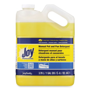  | Joy 57447 1 Gallon Bottle Lemon Scent Dishwashing Liquid